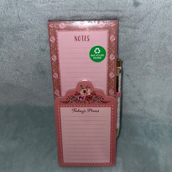 Clementine Pink Floral Notepad Set - Picture 10 of 10